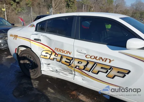 2022 Dodge Charger Police Awd из США, поврежденный, VIN 2C3CDXKG0NH262693